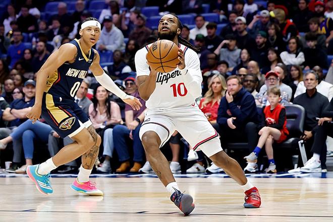 加兰低迷成快船三连败主因 鹈鹕双连胜反超独行