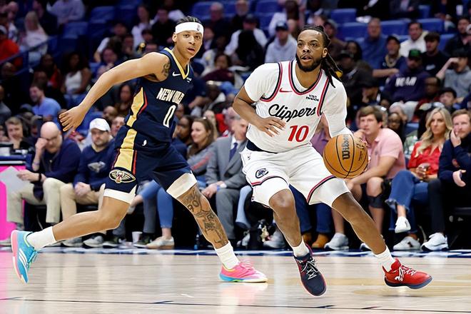 加兰低迷成快船三连败主因 鹈鹕双连胜反超独行