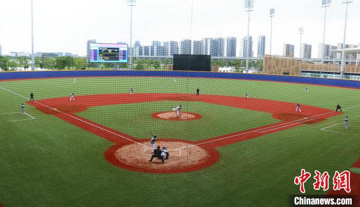 杭州亚运会棒球测试赛两岸青年激烈角逐预热赛