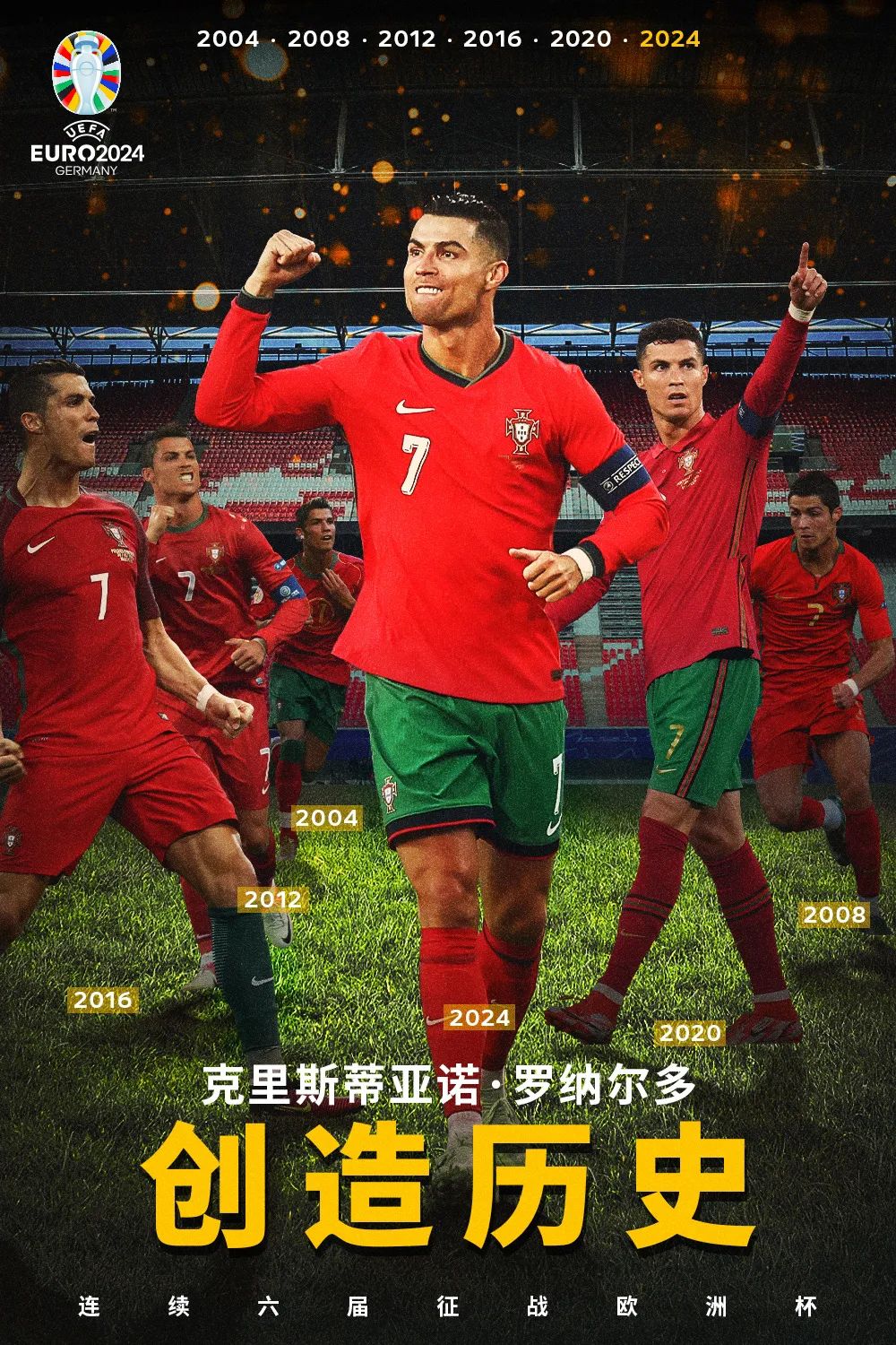 葡萄牙绝杀捷克C罗创历史 土耳其力克格鲁吉亚领