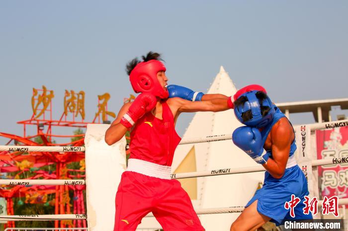 首届黄河流域青少年拳击邀请赛在宁夏沙湖开赛